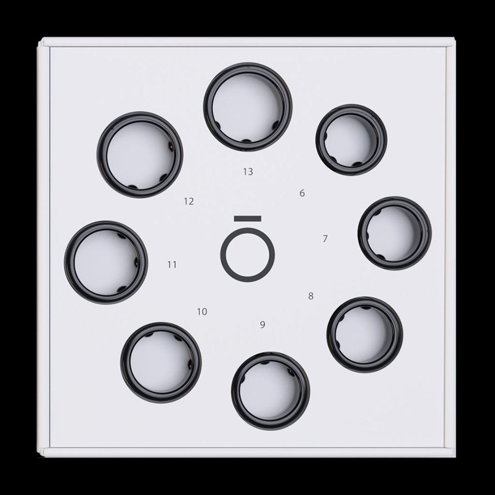 Oura Ring Sizing Kit - Measures Ring Sizes 6-13 - New in Box - Women/Men